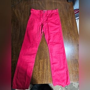 Super Bright Red Express Pants